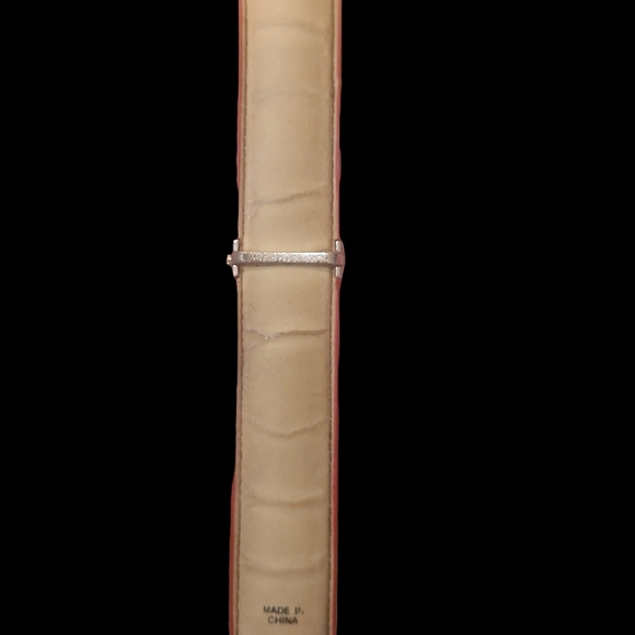 Vintage Beijo Slap Bracelet Watch Red and Black 90s ish - Picture 5 of 5